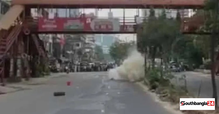 আন্তর্জাতিক অপরাধ ট্রাইব্যুনালের বিচারকের বাসার সামনে ককটেল বিস্ফোরণ