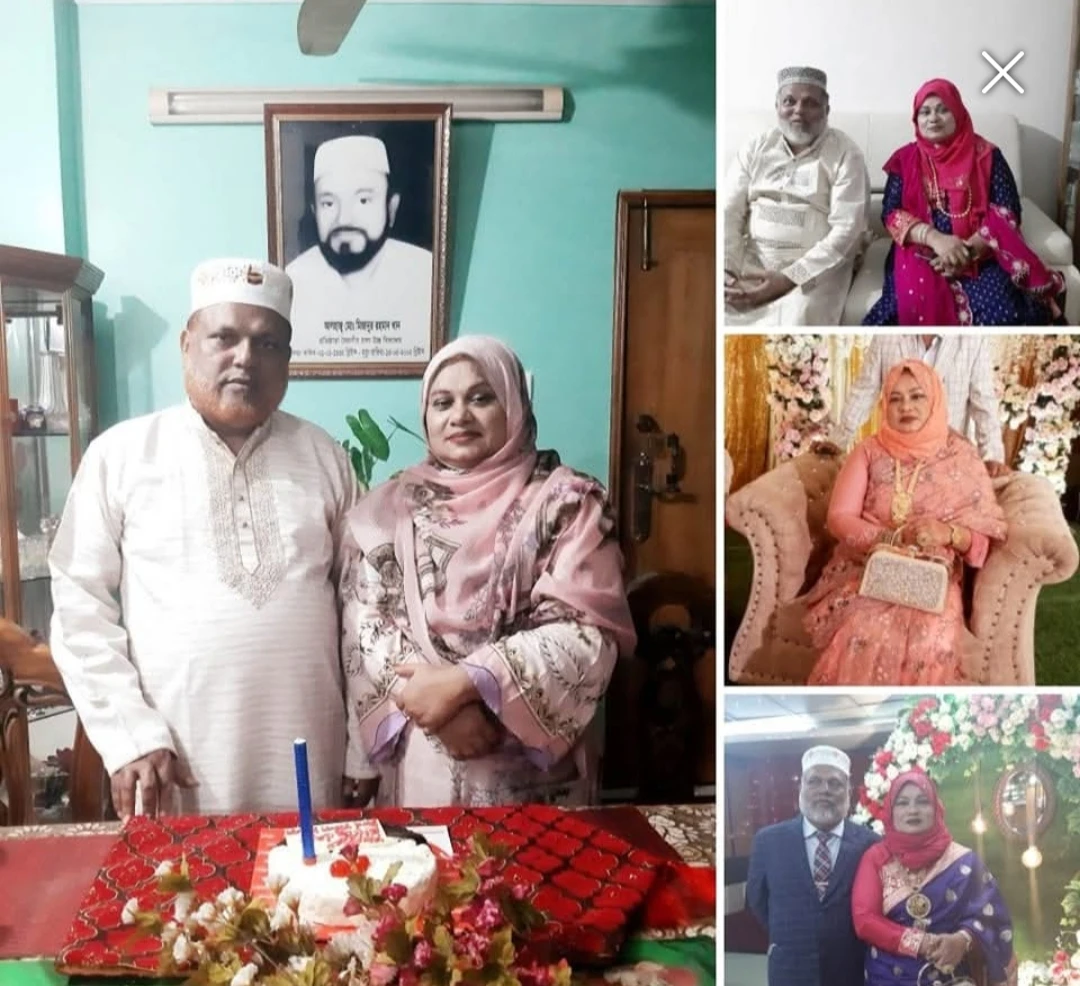 সাখাওয়াত হোসেন খান ও শেখ নাজমা আক্তার লিজার ৩২তম বিবাহবার্ষিকী আজ